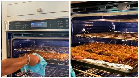 Rotate and finish baking