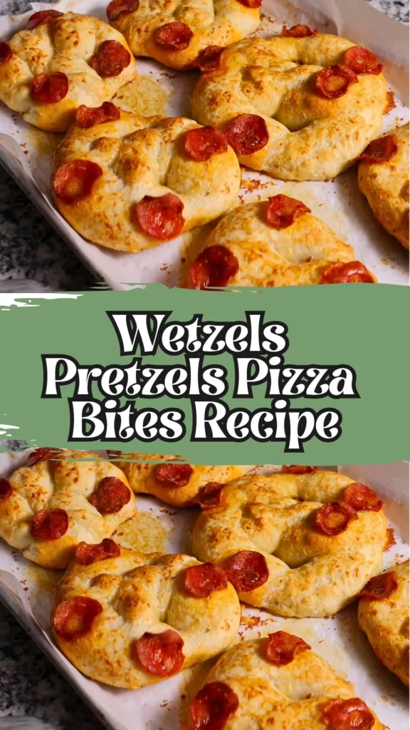 Wetzels Pretzels Pizza Bites