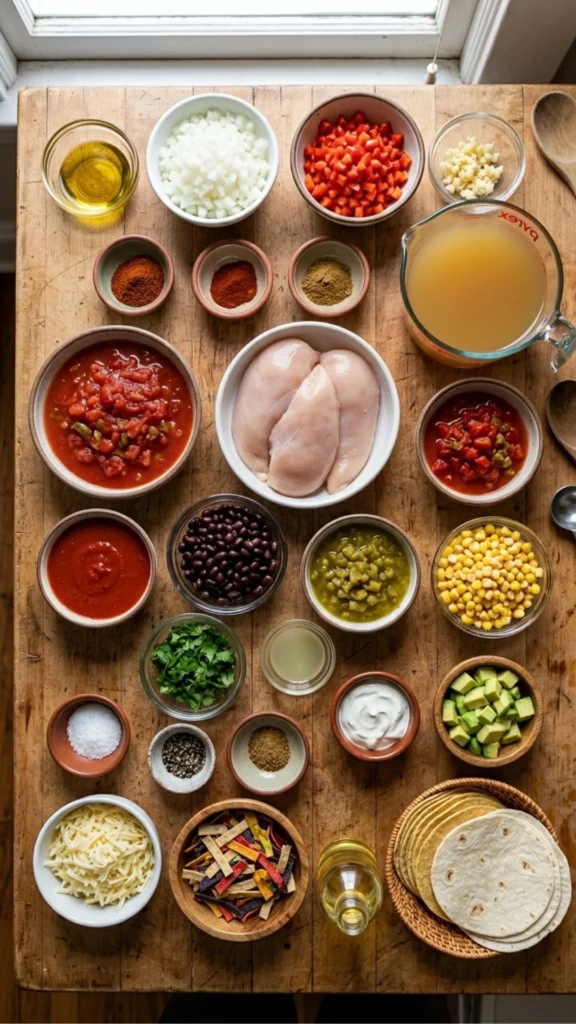 Yard House Chicken Tortilla Soup Recipe Ingredients