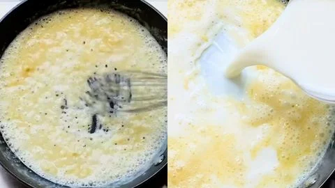 Add the Milk