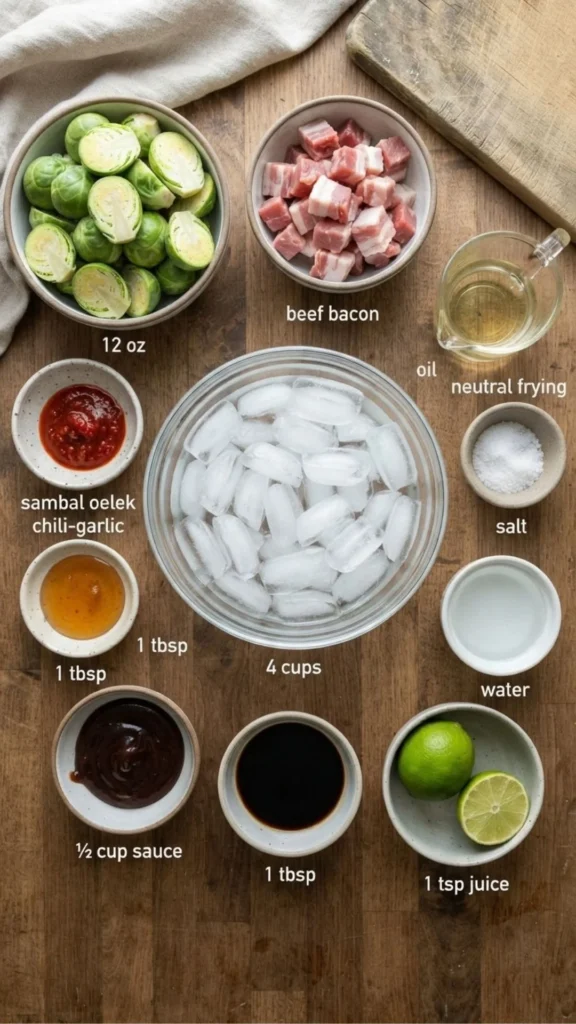 Capital Grille Soy Glazed Brussels Sprouts Ingredients