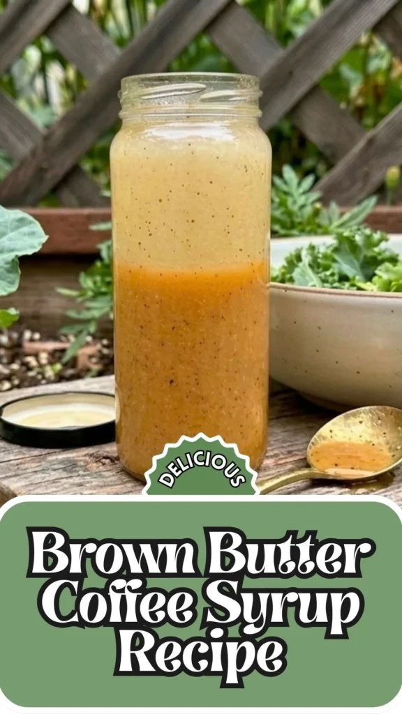 Copycat Brown Butter Coffee Syrup