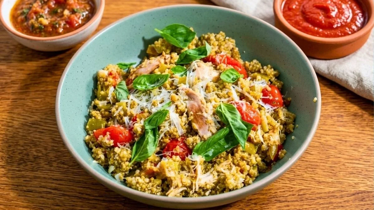 First Watch Pesto Chicken Quinoa Bowl Recipe