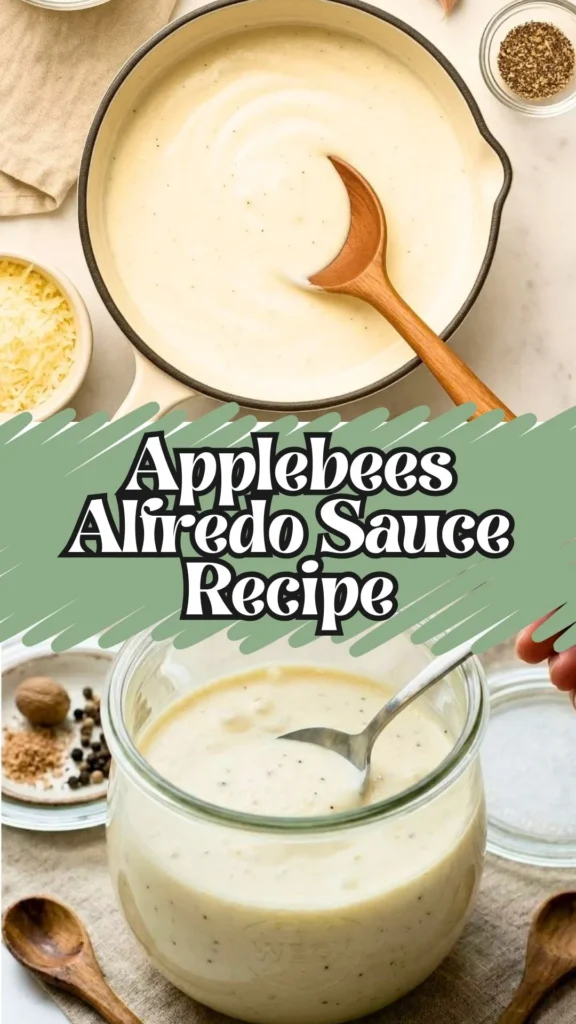 How to make Applebees Alfredo Sauce