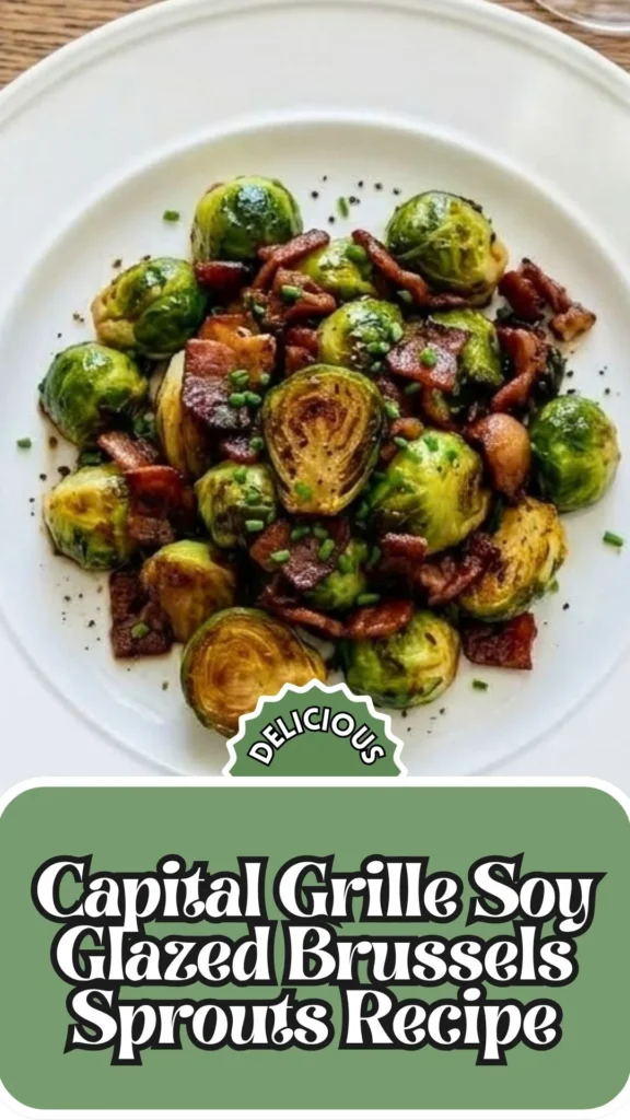 How to make Capital Grille Soy Glazed Brussels Sprouts