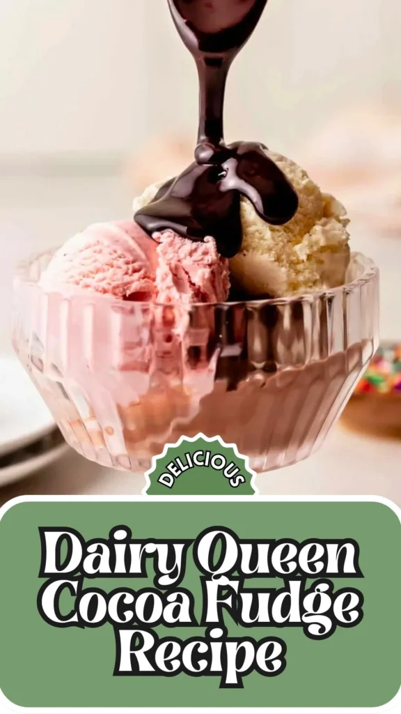 How to make Dairy Queen Cocoa Fudge