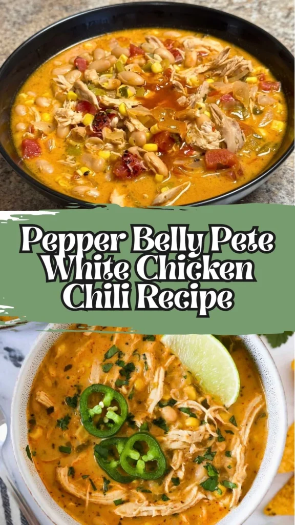 How to make Pepper Belly Pete White Chicken Chili