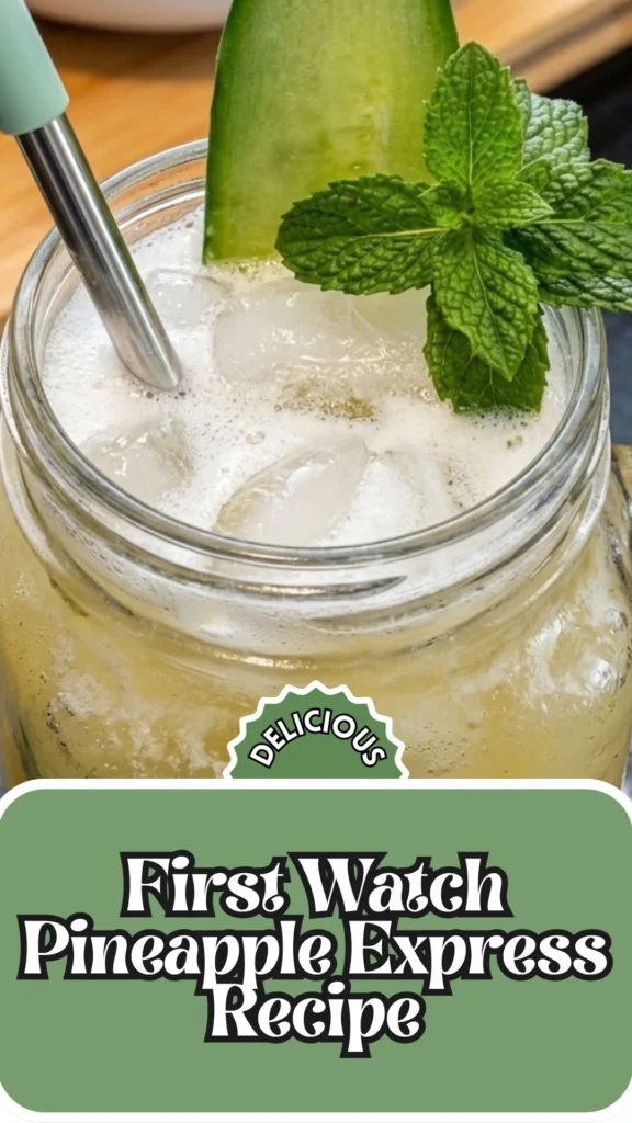 Recipe for First Watch Pineapple Express