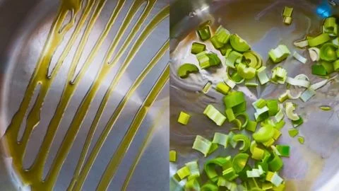 Sauté the Leeks