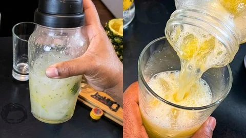 Shake It Well & Pour and Top with Fizz