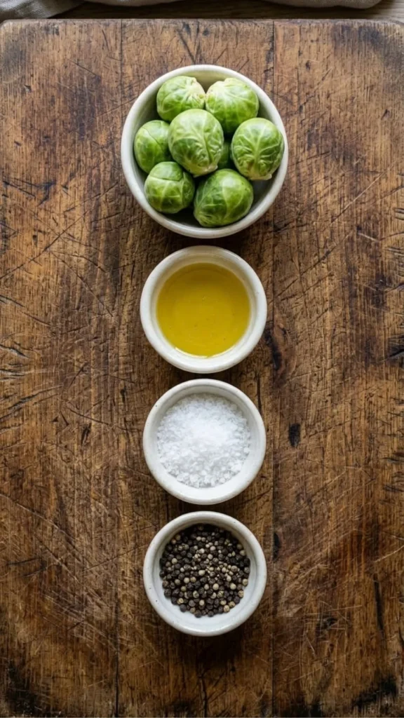 Yard House Brussels Sprouts ingredients