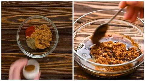 Make the sweet and spicy glaze