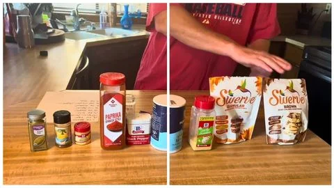 Measure the ingredients