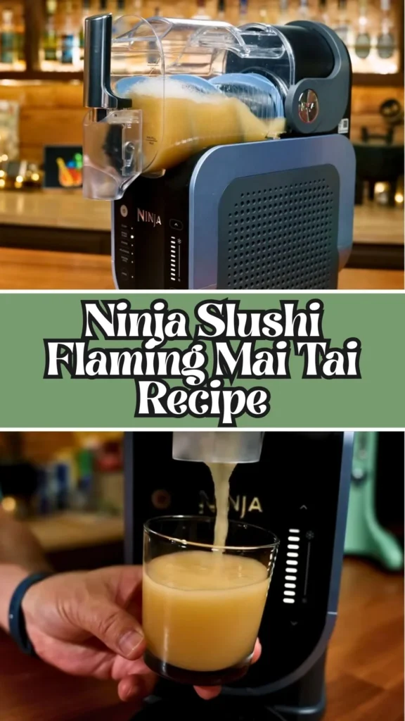 Ninja Slushi Flaming Mai Tai